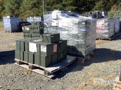 (92) PA108 Ammo Cans- For 5.56mm