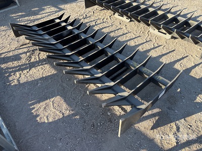 All-Star 84 in Skid Steer Landscape Rake (Unused)