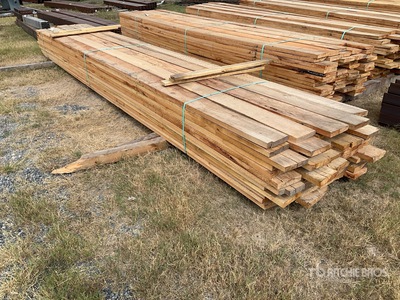 Quantity of (60) 1.5 in x 8 in x 20 ft Trailer Decking Lumber (Unused)