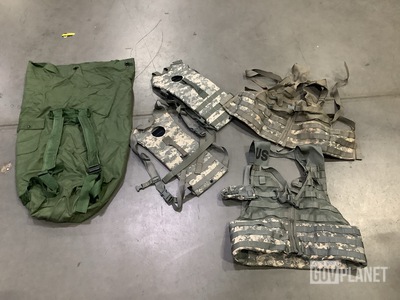 (42) Fighting Load Carriers, (17) Assault Packs, (27) Duffel Bags