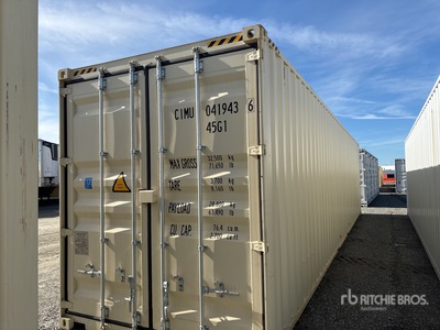 2025 40 ft High Cube Storage Container