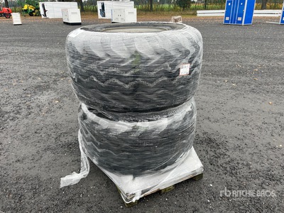 Quantity of (2) Vredestein Flotation Pro 620/50R22.5 Wheels