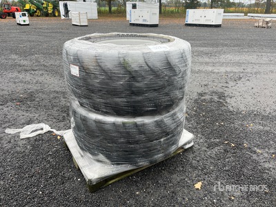 Quantity of (2) BKT FL630 Ultra 500/60R22.5 Wheels