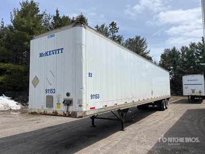 2012 Stoughton 53 ft x 102 in T/A Remolque de furgoneta