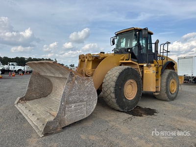 2007 Cat 980H Pala gommata