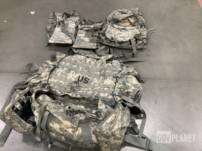 (19) Assault Packs, (8) Large Field Packs & Assorted Items