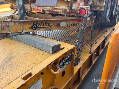 2014 Belshe 16 ft T/A Equipment Trailer