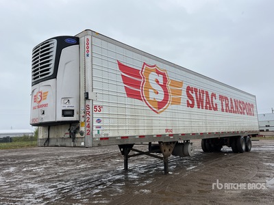 2014 Utility 3000R 53 ft x 102 in T/A Refrigerated Trailer