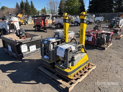 Quantity of (2) Wacker Neuson DPU 5545 Reversible Vibratory Plate Compactor