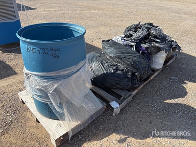 Quantity of (2) Pallets of Rebar Caps & Chairs