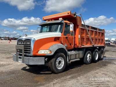 2015 Mack GU813 8x4 Tri/A Dump Truck