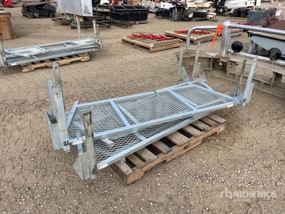 Quantity of (4) Galvanized Headache Rack