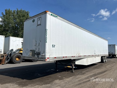 2013 Great Dane 53 ft x 102 in T/A Van Trailer