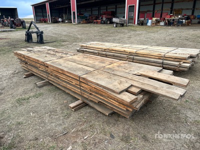 Quantity of (45) Rough Cut Lumbers