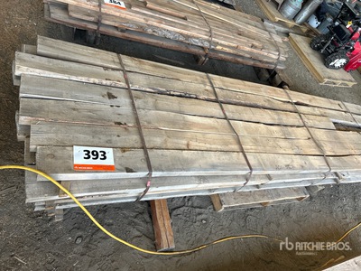 Quantity of (32) Rough Cut Lumbers