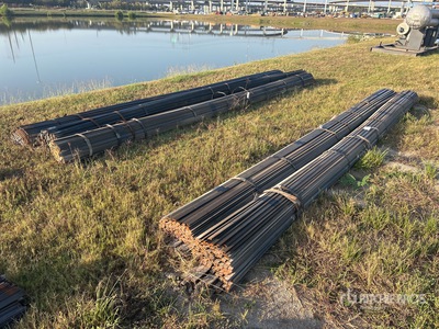 Quantity of (5) Bundles of 1 1/4" x 1/4" A-36 20' Flat Bars ادوات صناعية متنوعة