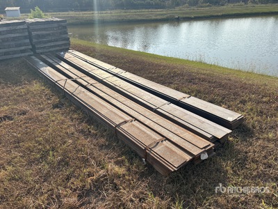 Quantity of (4) Bundles of 6" x 1/4" A36/529-50 20' Flat Bars ادوات صناعية متنوعة