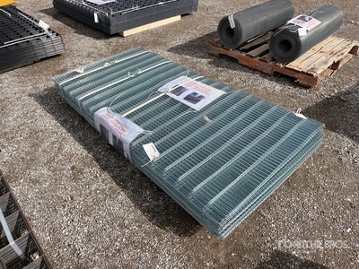 Quantity of (50) in Galvanized Steel Garden Mesh