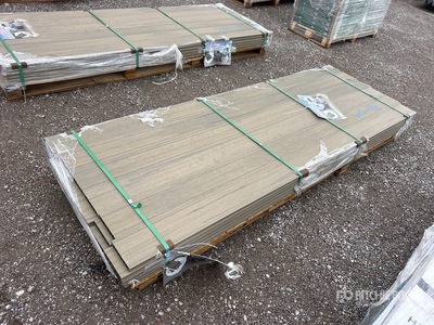 Quantity of (30) Waterproof Outdoor Composite Plank Flooring