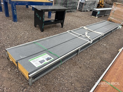 Quantity of (20) 19.7 ft x 15 in Grey Polyurethane Insulated Metal Wall Panels