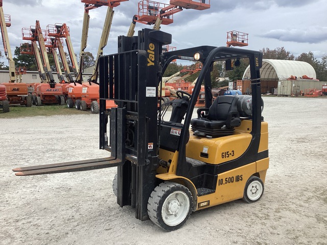 2017 Yale GLC060VXNDSE088 5550 lb Forklift