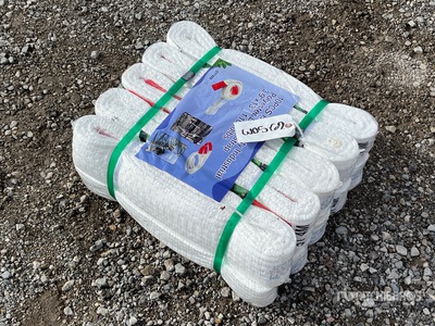 Quantity of (10) 3.9 in x 13 ft 11000 lb Heavy Duty Industrial Polyester Lifting Strap