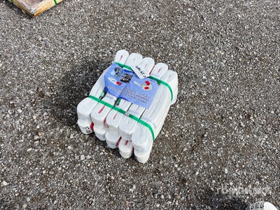 Quantity of (10) 3.9 in x 13 ft 11000 lb Heavy Duty Industrial Polyester Lifting Strap