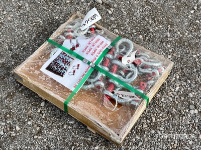 Quantity of (30) Heavy Duty D-Ring Shackle