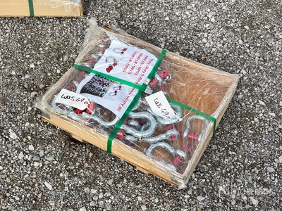 Quantity of (30) Heavy Duty D-Ring Shackle