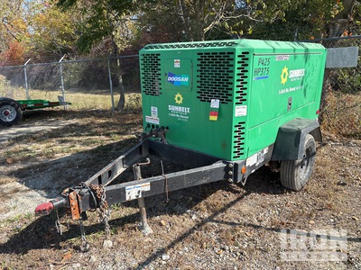2018 Doosan HP375WCU 375 cfm Mobile Luftkompressor (Inoperable)