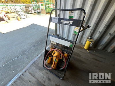 2015 Rhino Tool PD-55 KIT Pneumatic مدقة أعمدة السياج