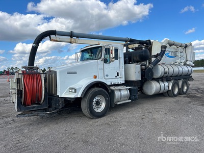 Vactor 2100 on 2014 Kenworth T800 6x4 Vacuum Excavator Truck