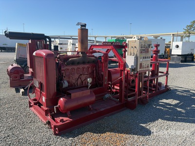 Peerless 6TU-16 Fire Pump Skid-Mounted