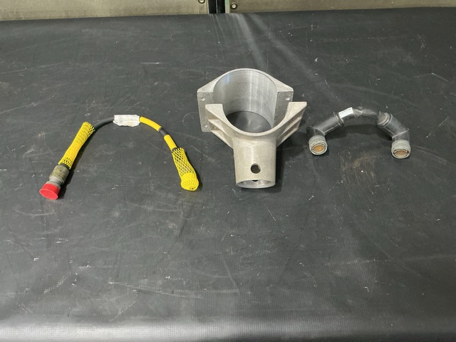 (1) Wiring Harness, (1) Cable Assembly, (4) Brackets & Assorted Items