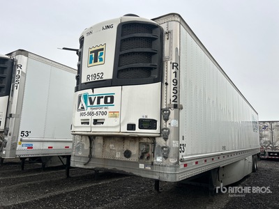 2019 Hyundai VR2530152-ASW 53 ft x 102 in T/A Kühl-Anhänger