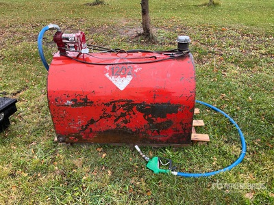 100 gal Portable Steel Diesel Fuel Tank