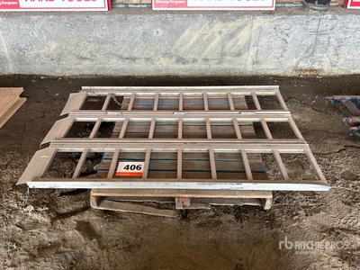 45 in x 69 in Aluminum Ramps