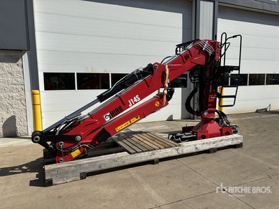 2022 Hiab J14S 79 9300 lb Truck Mounted Recycling and Logging Crane (Unused)
