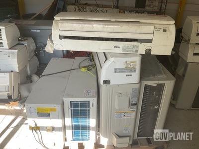 (1) Heat Pump, (3) Air Conditioners & (2) Wall Mounted A/C & Air Handlers
