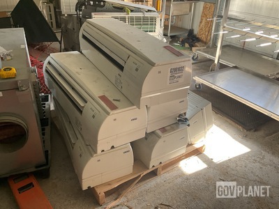 (6) 3-Ton & (1) 1.5-Ton Split-System Heat Pump Indoor Units