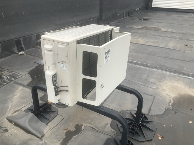 (2) Outdoor Condensing Units (Cooling Only) & (1) Mounted Air Handler