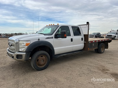 2012 Ford F-550 XLT 4x4 Crew Cab Camión Caja Abierta