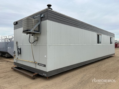 Mobilfab Inc. 1240-Skid 40 ft x 12 ft Skid-Mounted Mobile Office
