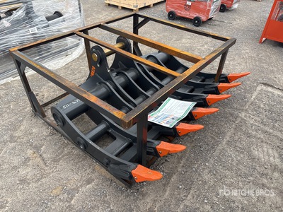 2025 KJ AMK20 65 in Râteau d'excavatrice - Fits Cat 320 / 17 - 24 ton (Unused)