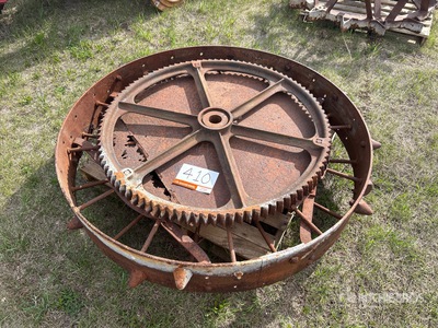 Quantity of (2) Steel Wheels