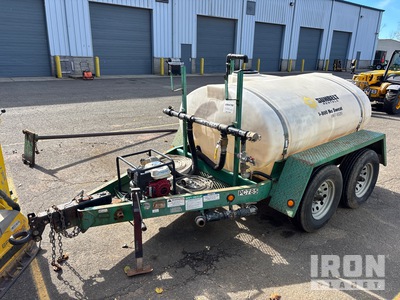 2014 WYLIE MFG EXP500LSG 500 gal T/A Tanker Trailer