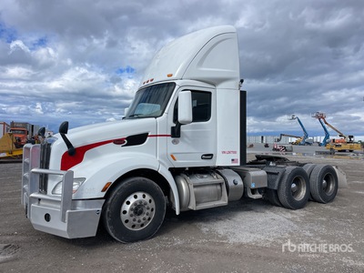 2020 Peterbilt 579 6x4 T/A Day Cab Truck Tractor