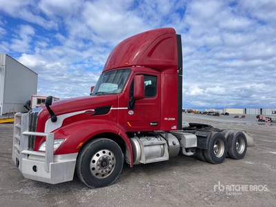 2020 Peterbilt 579 6x4 T/A Day Cab Truck Tractor
