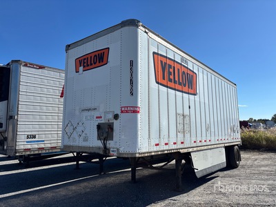 2008 Wabash DVDBHPC 28 ft x 96 in S/A Van Trailer