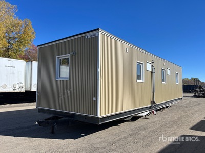 40 ft x 12 ft Portable T/A Washroom Mobile Office